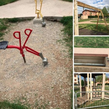 Villafranca, è polemica sul parco di via Tione