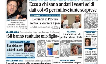 VillafrancaWeek, la prima pagina del 30 aprile