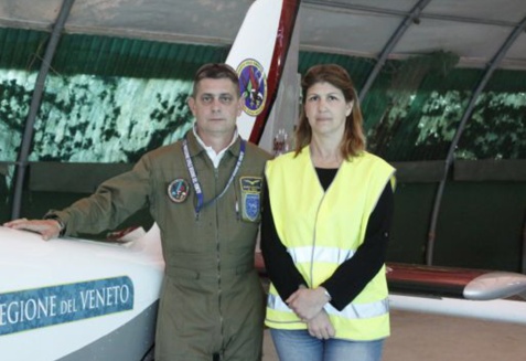 Protezione civile sempre allerta col Reparto Volo