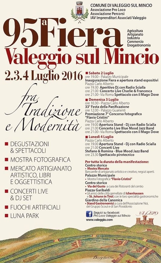 Fiera di Valeggio, tutto pronto per la 95esima edizione