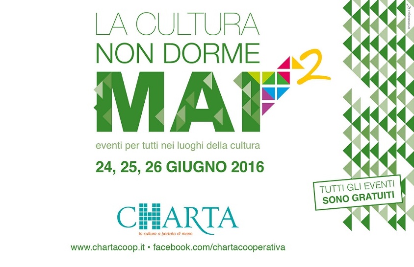 La cultura non dorme mai