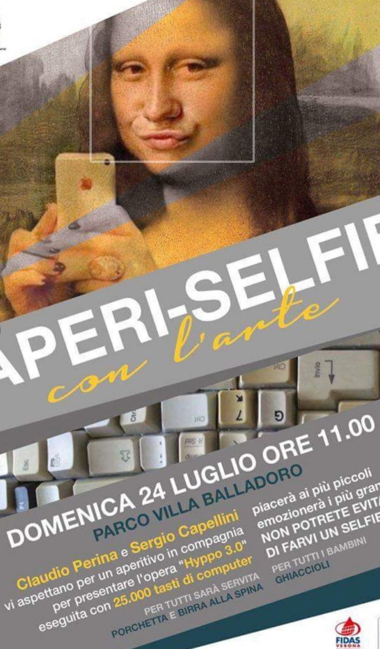 Aperi-Selfie con l’Arte a Parco Villa Balladoro