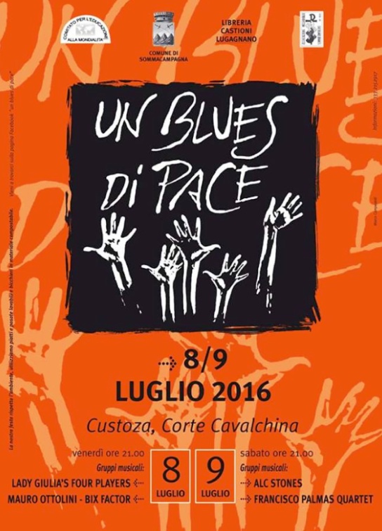 Blues di Pace, due serate di festa e solidarietà