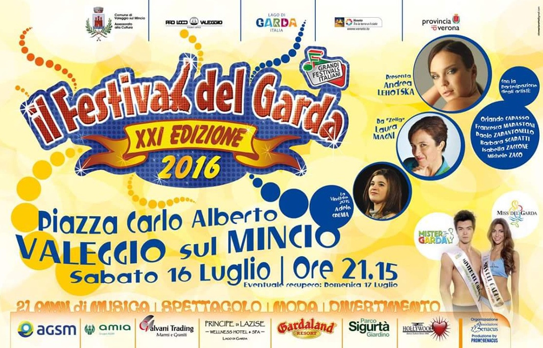 Festival del Garda, sabato tappa a Valeggio