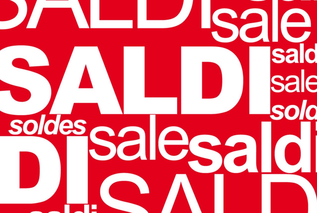 Sabato 2 luglio, partono i saldi