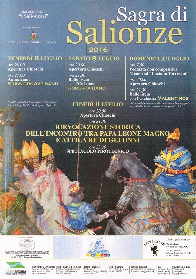Salionze, tutto pronto per la Sagra targata 2016