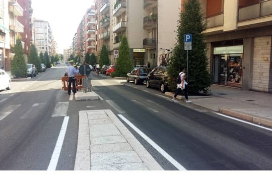 Chiusura al traffico in via IV novembre