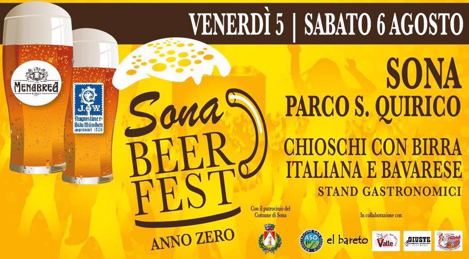 Conto alla rovescia per “Sona Beer Fest Anno Zero”