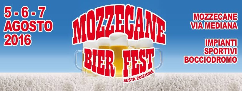 Mozzecane Bier Fest, stasera inizia la festa!