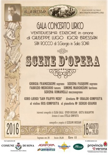 San Giorgio in Salici, il 16 agosto Galà Lirico a San Rocco