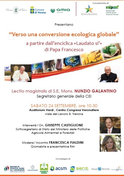 Verso una conversione ecologica globale, se ne parla a Verona