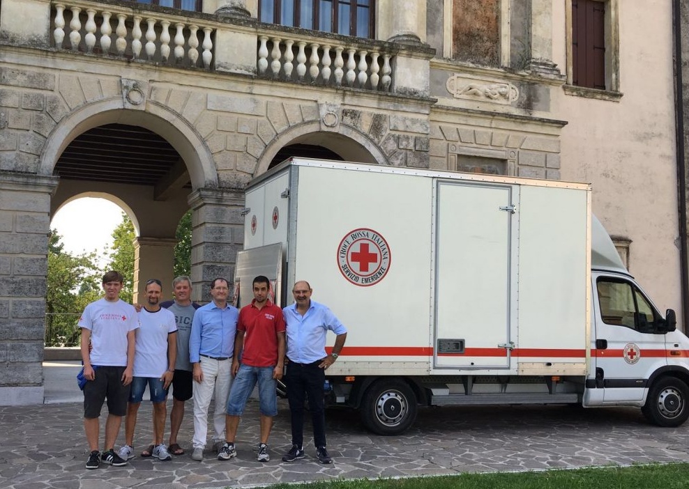 Terremoto, partiti gli aiuti da Castel d’Azzano