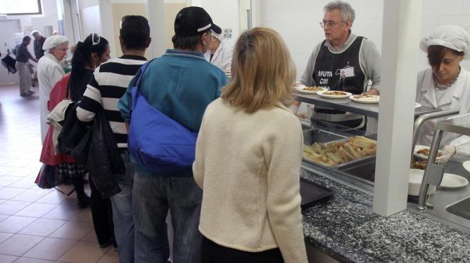 Sempre più italiani costretti ad andare alla Caritas. Anche a Villafranca