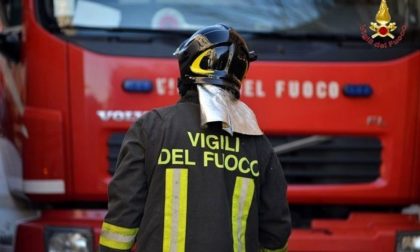Incendio in una villetta a Valeggio
