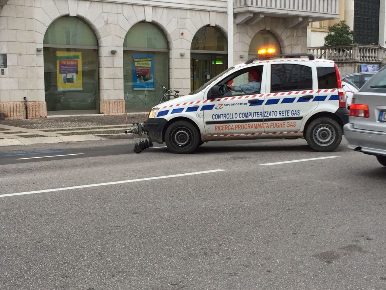 Sospetta fuga di gas in centro a Villafranca