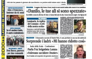 VillafrancaWeek in edicola, ecco la prima pagina