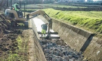 Perdite idriche, lavori di manutenzione al canale di Salionze