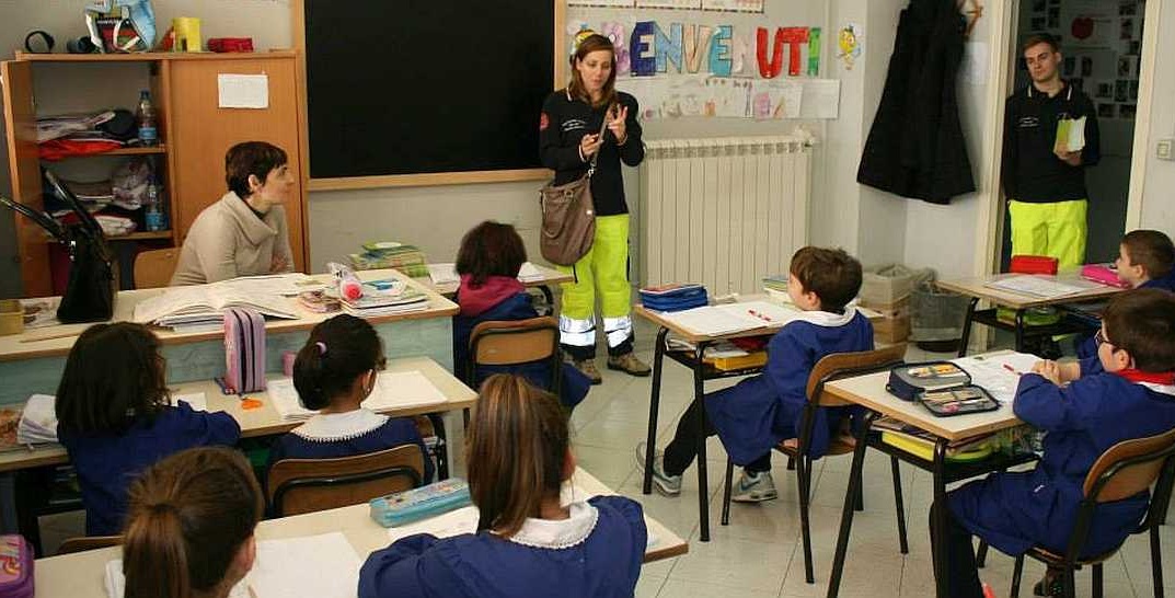 Studenti veneti a lezione dalla Protezione Civile
