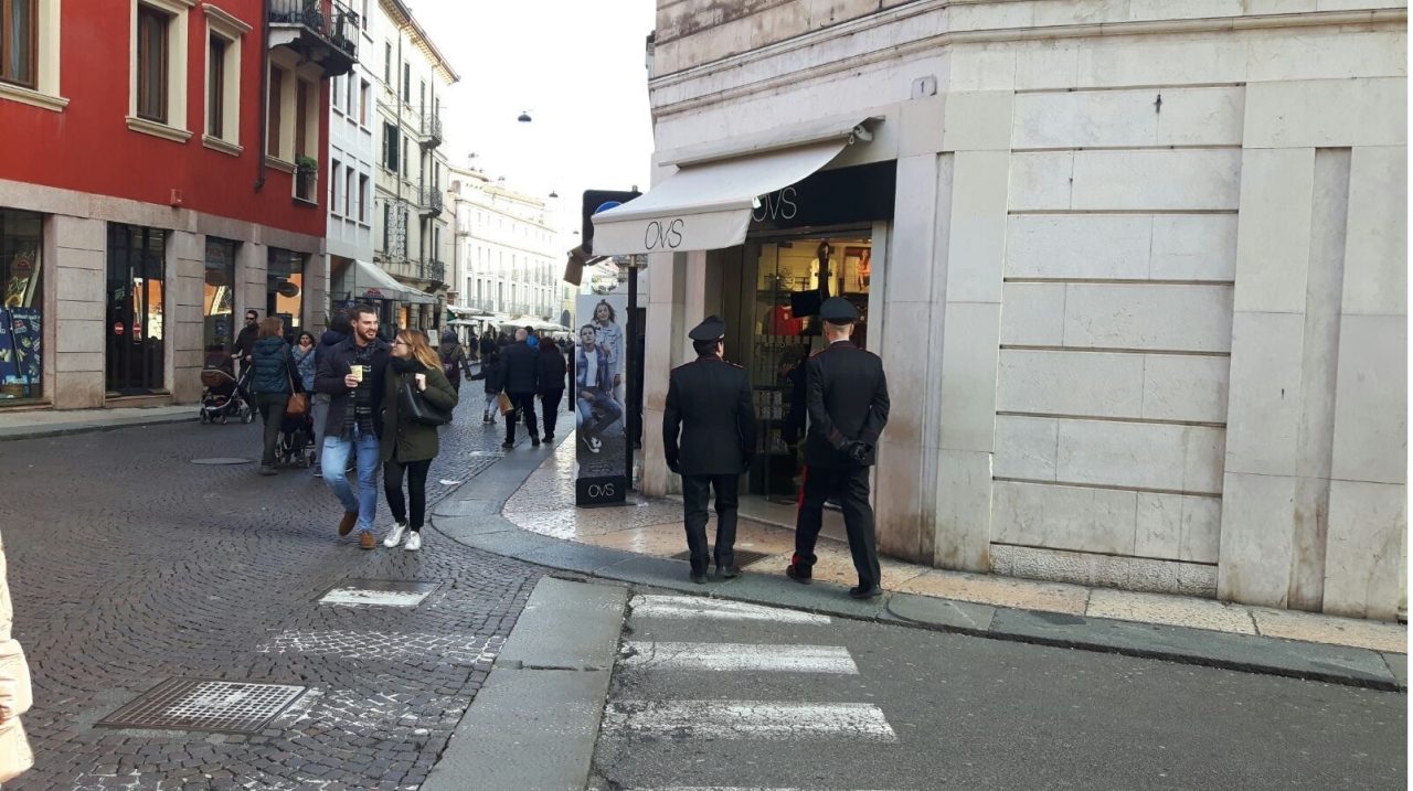 Arrestata per furto all’Oviesse