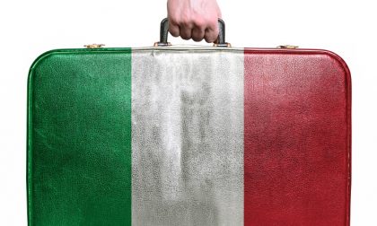 Sempre di più gli italiani che vanno all'estero