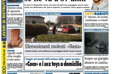 VillafrancaWeek, ecco la prima pagina!