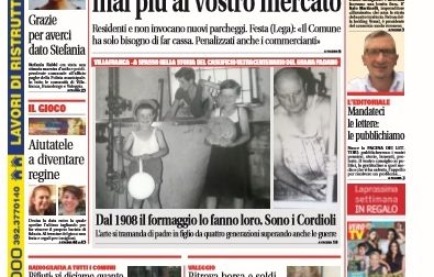 Ecco la prima pagina di VillafrancaWeek!