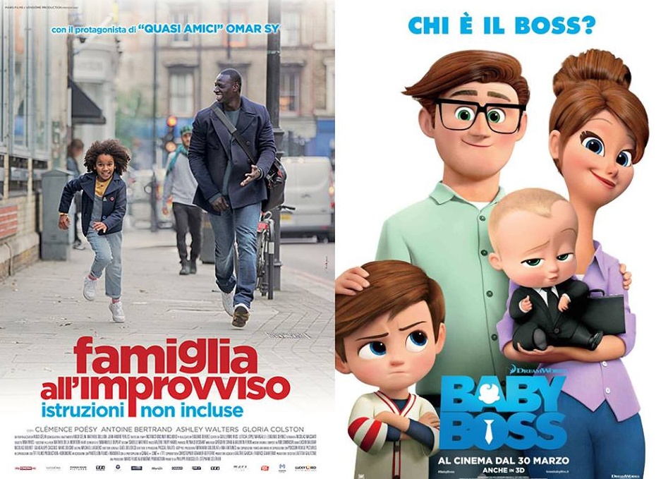 Cinema Metropol, in programma FAMIGLIA ALL’IMPROVVISO e BABY BOSS