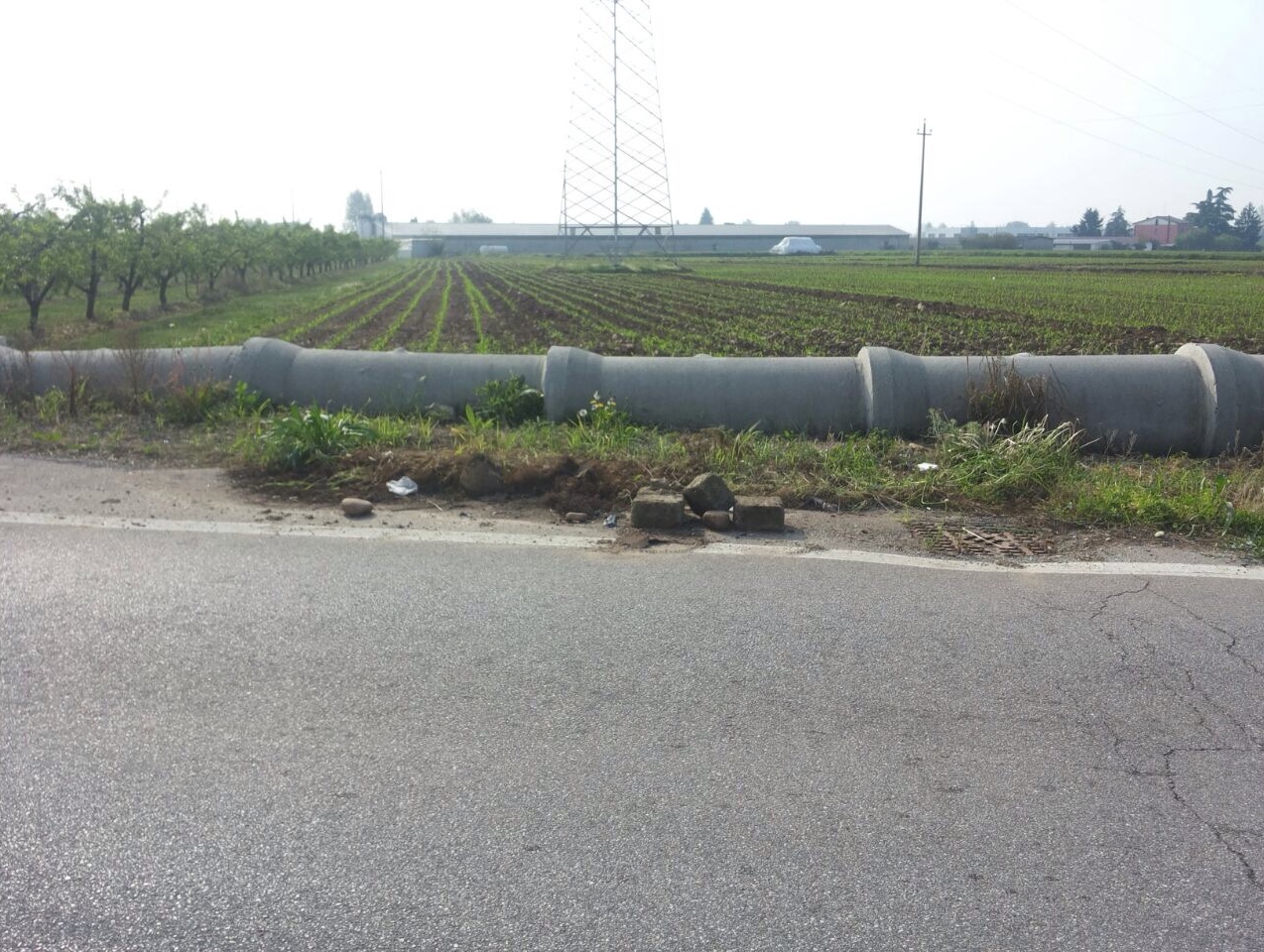 Rimossa l’auto abbandonata a Villafranca