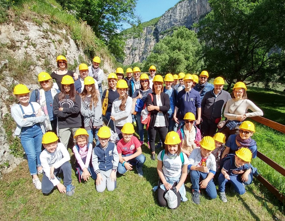Sona in visita alla Presa di Sciorne