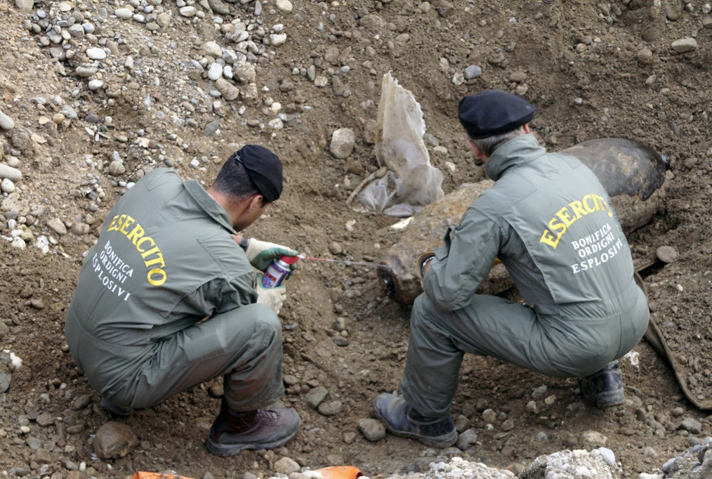 Trovate due bombe inesplose nell’Adige