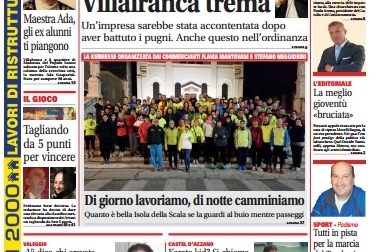 VillafrancaWeek è in edicola, ecco la prima pagina