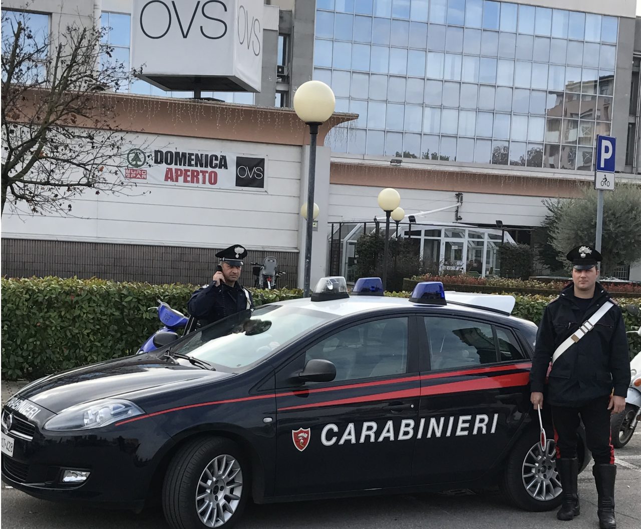 Beccati a rubare all’Ovs: sono già liberi