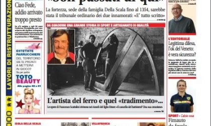 Ecco la prima pagina di VILLAFRANCAWEEK