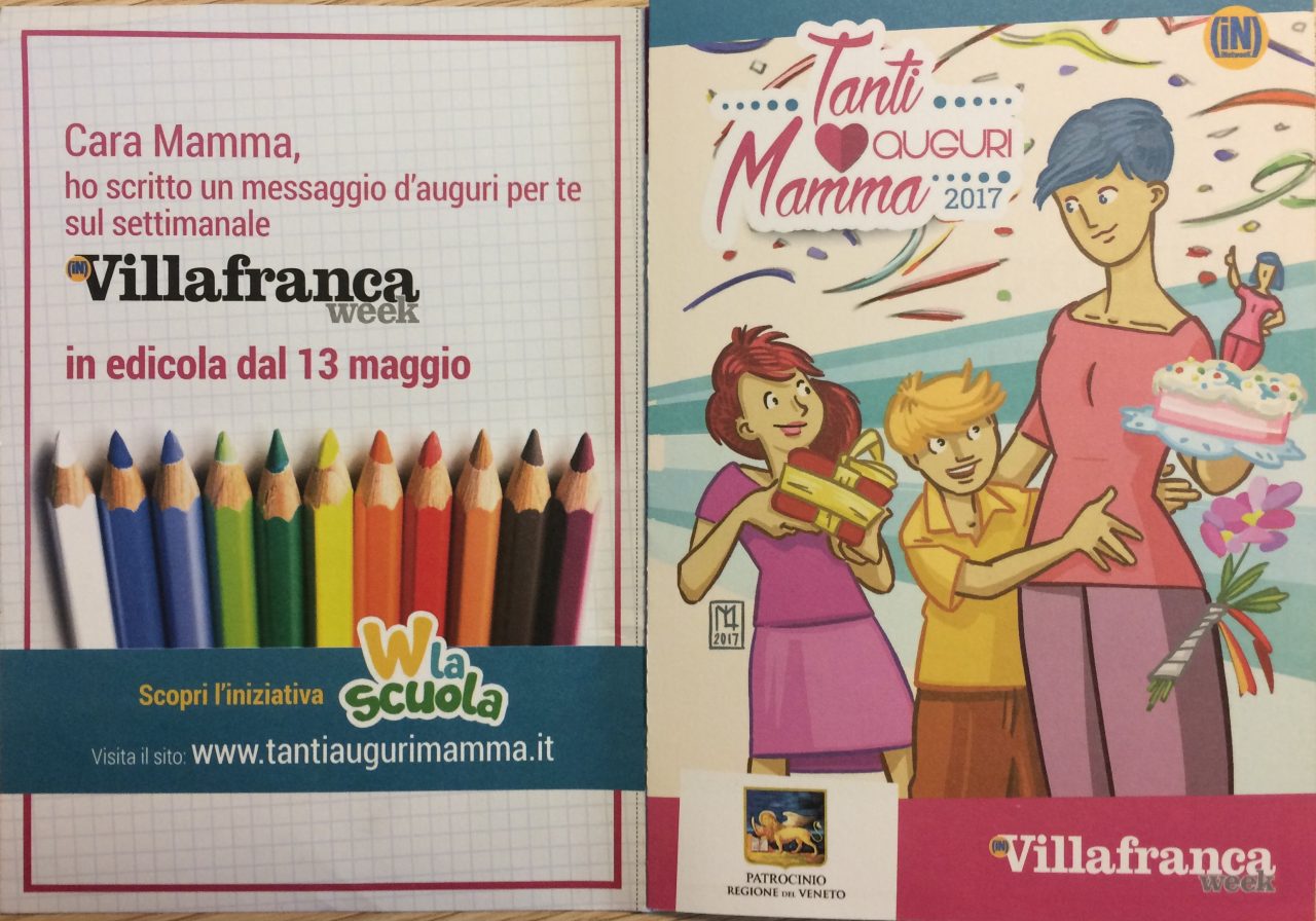 Festa della mamma, su Villafrancaweek gli auguri dei vostri figli