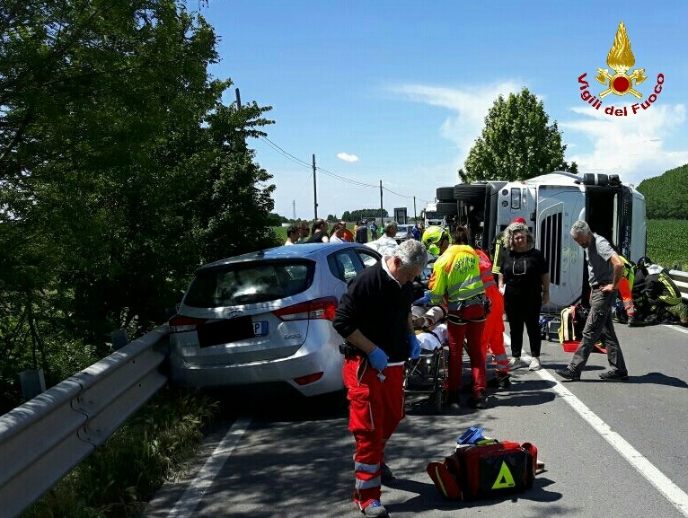 Incidente di Trevenzuolo, ecco le FOTO