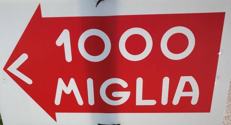 Mille Miglia, il passaggio da Villafranca