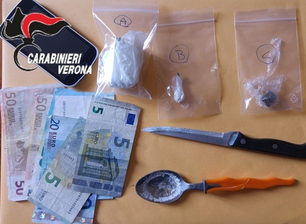 Trovato con cocaina e hashish, arrestato un albanese