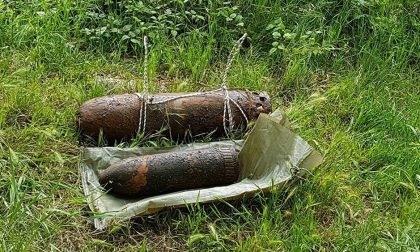 Valeggio, recuperate altre due bombe della Seconda guerra mondiale