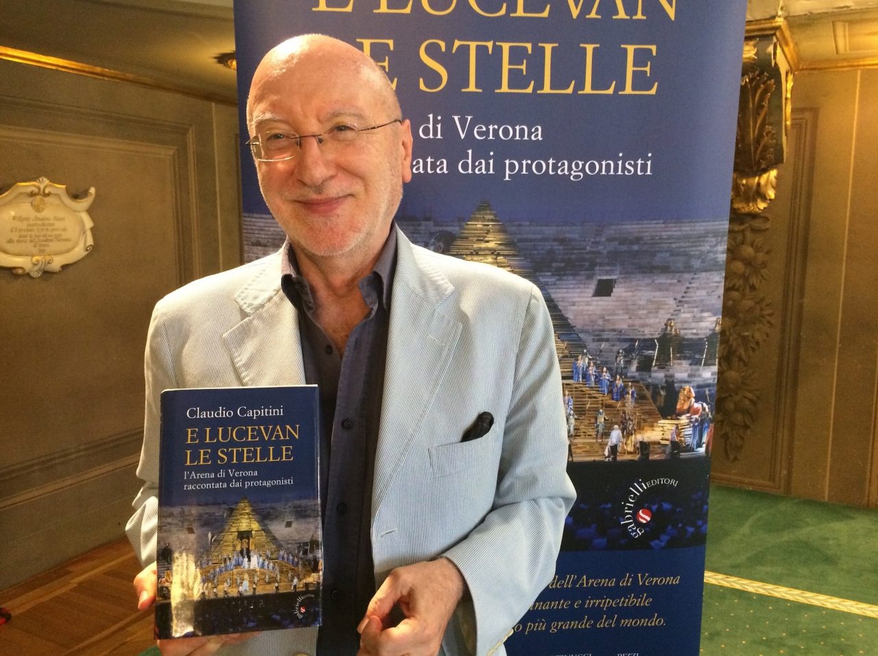 Claudio Capitini racconta l’Arena di Verona nel suo nuovo libro