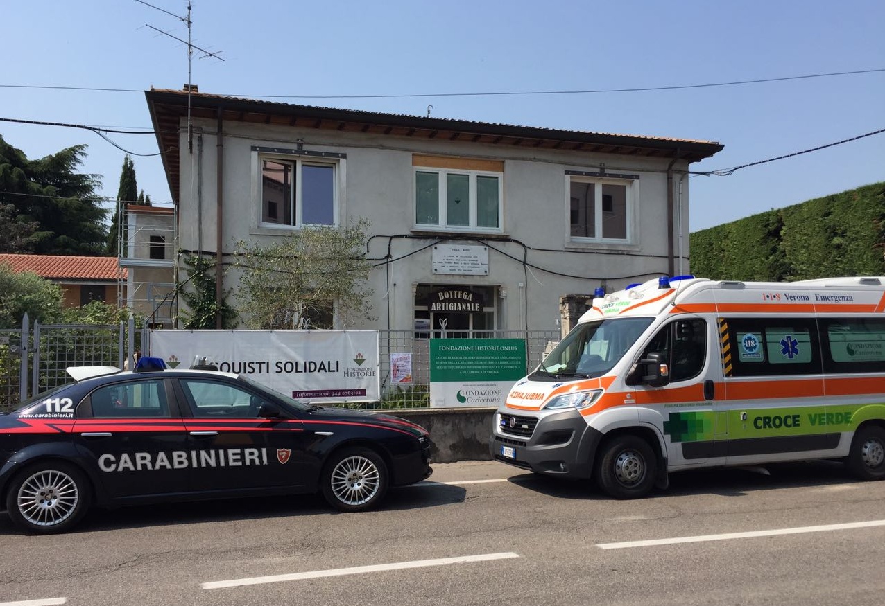 Si soffoca col cibo, dramma in corso a Villa Bozzi