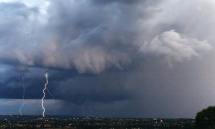 Arrivano i temporali, stato di attenzione in Veneto