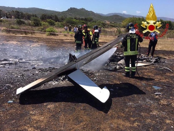 Cade ultraleggero, morti due veronesi