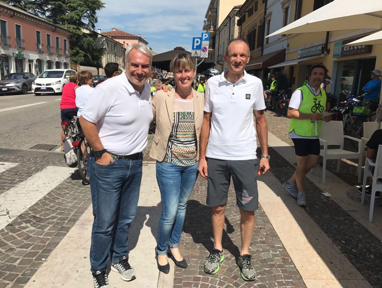 Debutto a Villafranca di “Verona Treno Bici”