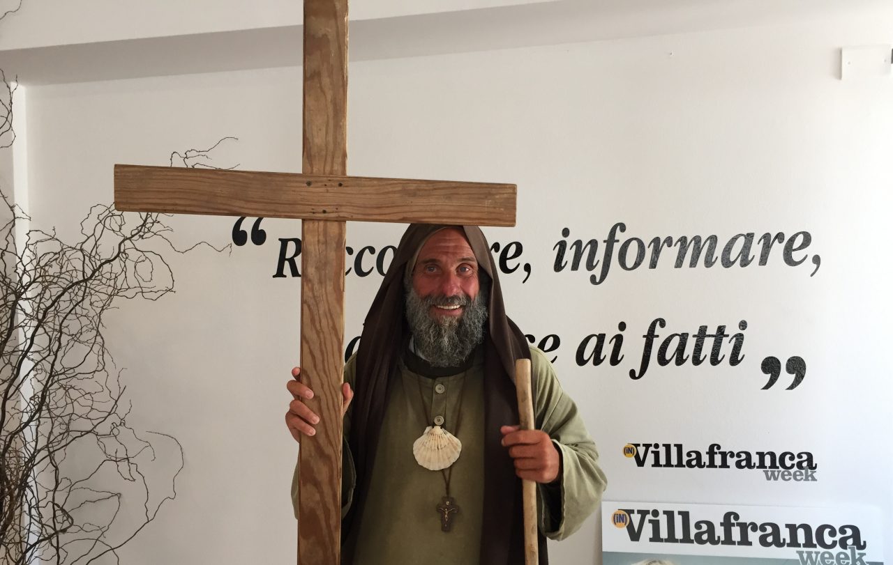 Il messaggio di pace di fratel Conte arriva a Villafranca