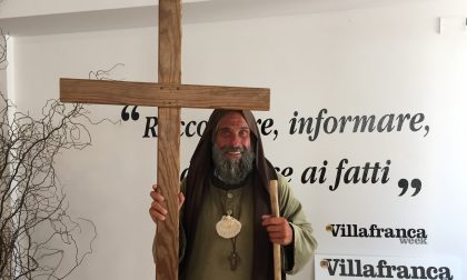 Il messaggio di pace di fratel Conte arriva a Villafranca