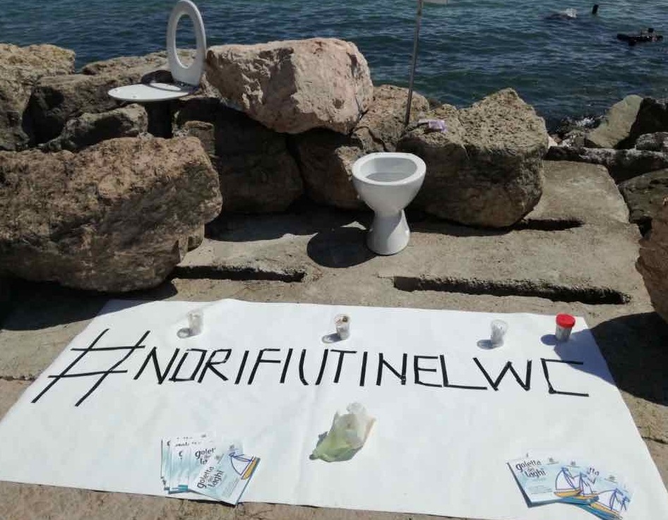 La campagna di Legambiente sul lago di Garda