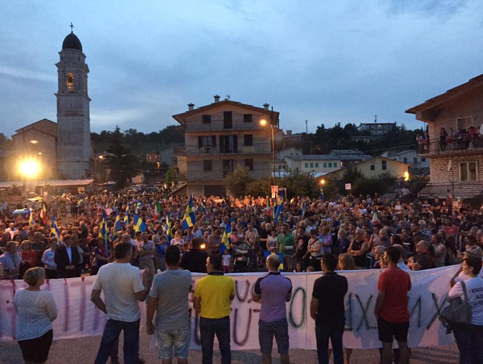 Migranti, in mille per il no a Sant’Anna d’Alfaedo