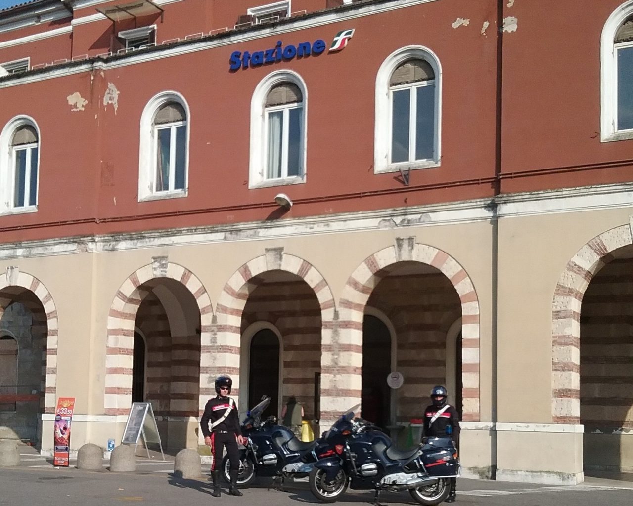 Arrestato un barbone “violento”: ricoverato in psichiatria