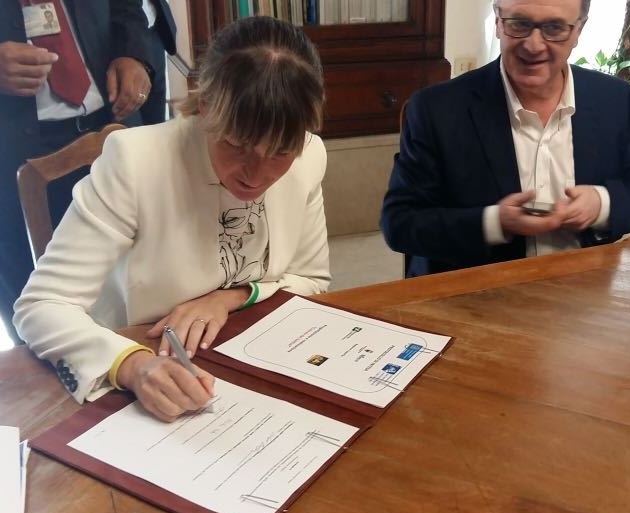 Ciclovia del Garda, firmato il progetto