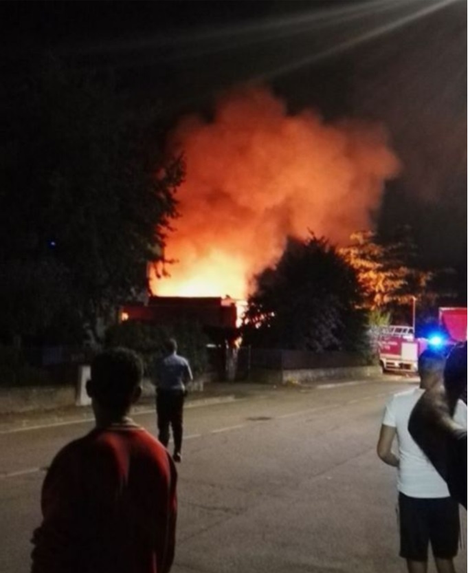 Cidicierre, lincendio è doloso: caccia ai responsabili